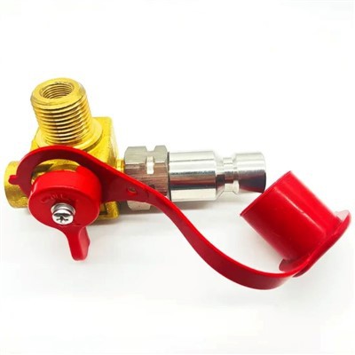 Vàlvula d'ompliment de llautó amb broquet